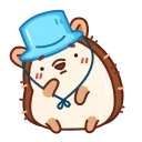 Telegram sticker pack "Ёжик"