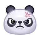 Sticker from the "Panda Emoji" sticker pack