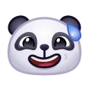 Sticker from the "Panda Emoji" sticker pack