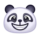 Sticker from the "Panda Emoji" sticker pack