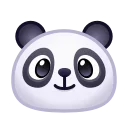 Sticker from the "Panda Emoji" sticker pack