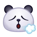 Sticker from the "Panda Emoji" sticker pack