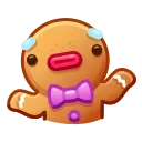 Sticker from the "Gingerbread Xmas" sticker pack