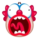 Sticker from the "Clown emoji" sticker pack