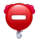 Sticker from the "Clown emoji" sticker pack