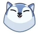 Telegram sticker pack "Wolf Awoo Emoji"