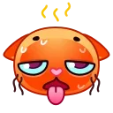 Sticker from the "Meow Emoji" sticker pack