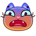 Sticker from the "Meow Emoji" sticker pack