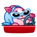 Sticker from the "Pink Bunny" sticker pack