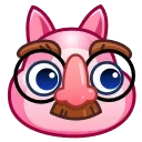 Sticker from the "Pink Bunny" sticker pack