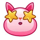 Sticker from the "Pink Bunny" sticker pack