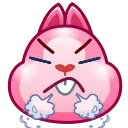 Sticker from the "Pink Bunny" sticker pack