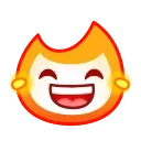 Sticker from the "Flame" sticker pack