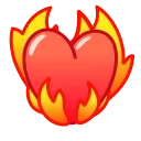 Sticker from the "Flame" sticker pack