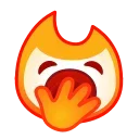 Sticker from the "Flame" sticker pack