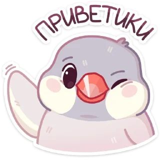 Telegram sticker pack "Пухлик"