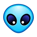 Sticker from the "Alien" sticker pack