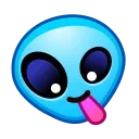 Sticker from the "Alien" sticker pack