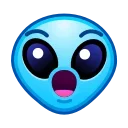 Sticker from the "Alien" sticker pack