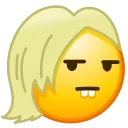 Sticker from the "Mashup Emoji" sticker pack