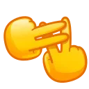 Sticker from the "Mashup Emoji" sticker pack