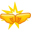 Sticker from the "Mashup Emoji" sticker pack