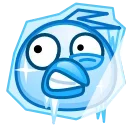 Sticker from the "Chickling Emoji" sticker pack