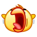 Sticker from the "Chickling Emoji" sticker pack