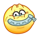 Sticker from the "Ninny Emoji" sticker pack