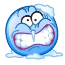 Sticker from the "Ninny Emoji" sticker pack