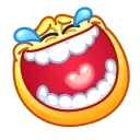 Sticker from the "Ninny Emoji" sticker pack