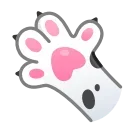 Sticker from the "Dogs Emoji" sticker pack