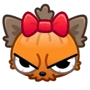 Sticker from the "Dogs Emoji" sticker pack