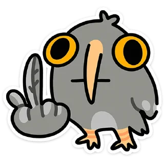 Telegram sticker pack "Сова Вова"