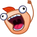 Sticker from the "Meme Emoji #2" sticker pack