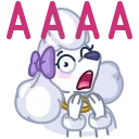 Telegram sticker pack "Мила"