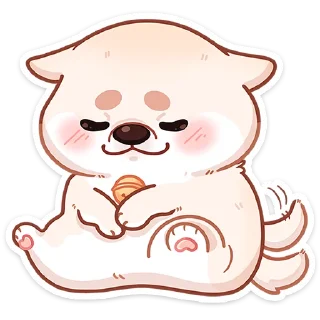 Telegram sticker pack "Шиба"