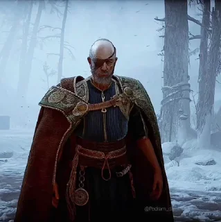 Стикер из набора "Odin | God of War"