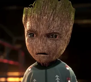 Стикер из набора "I am groot"