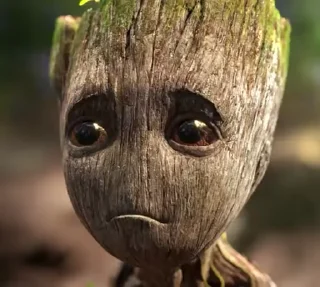 Стикер из набора "I am groot"