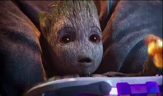 Стикер из набора "I am groot"