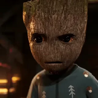 Стикер из набора "I am groot"