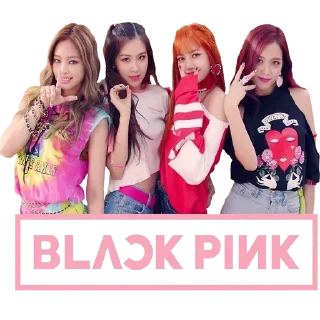 Telegram sticker pack "BLACKPINK"