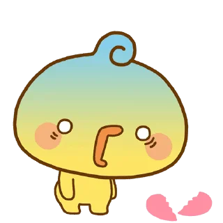 Sticker from the "Playful Piyomaru" sticker pack