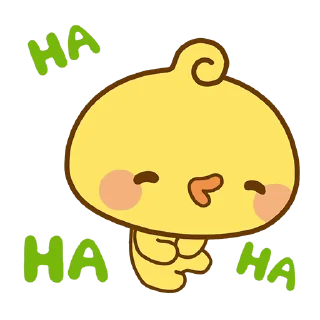 Sticker from the "Playful Piyomaru" sticker pack