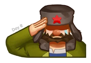 Telegram sticker pack "Day R survival rus"