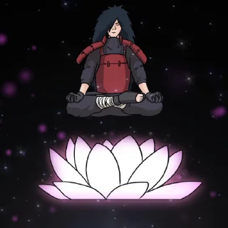 Sticker from the "Madara Uchiha | Мадара Учиха" sticker pack