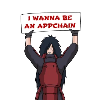 Sticker from the "Madara Uchiha | Мадара Учиха" sticker pack