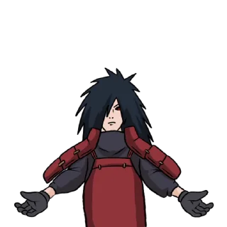 Sticker from the "Madara Uchiha | Мадара Учиха" sticker pack