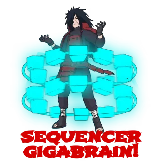 Sticker from the "Madara Uchiha | Мадара Учиха" sticker pack